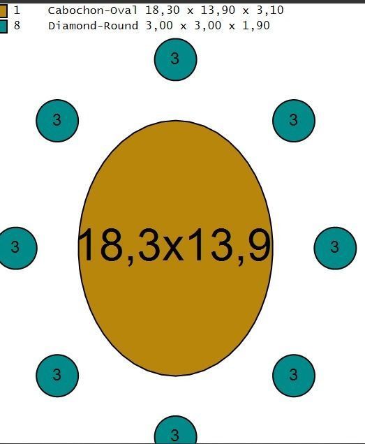 Beautiful ring 3D print model_9