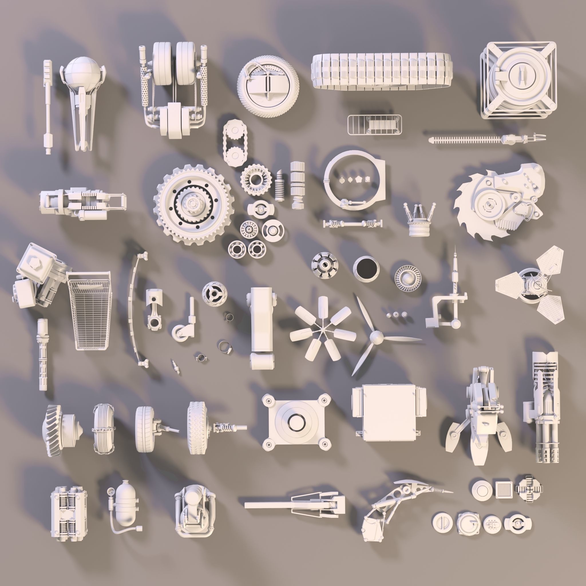 Kitbash 3D model CGTrader