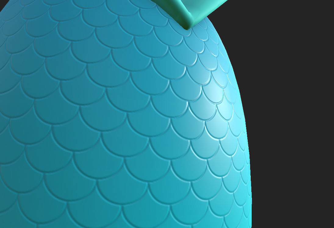 Mermaid Tail 3D model_16