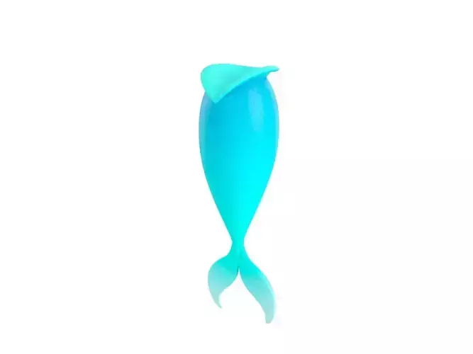 Mermaid Tail 3D model