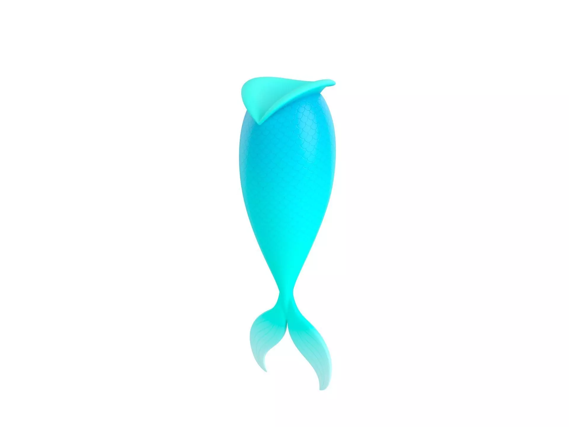 Mermaid Tail 3D model_0