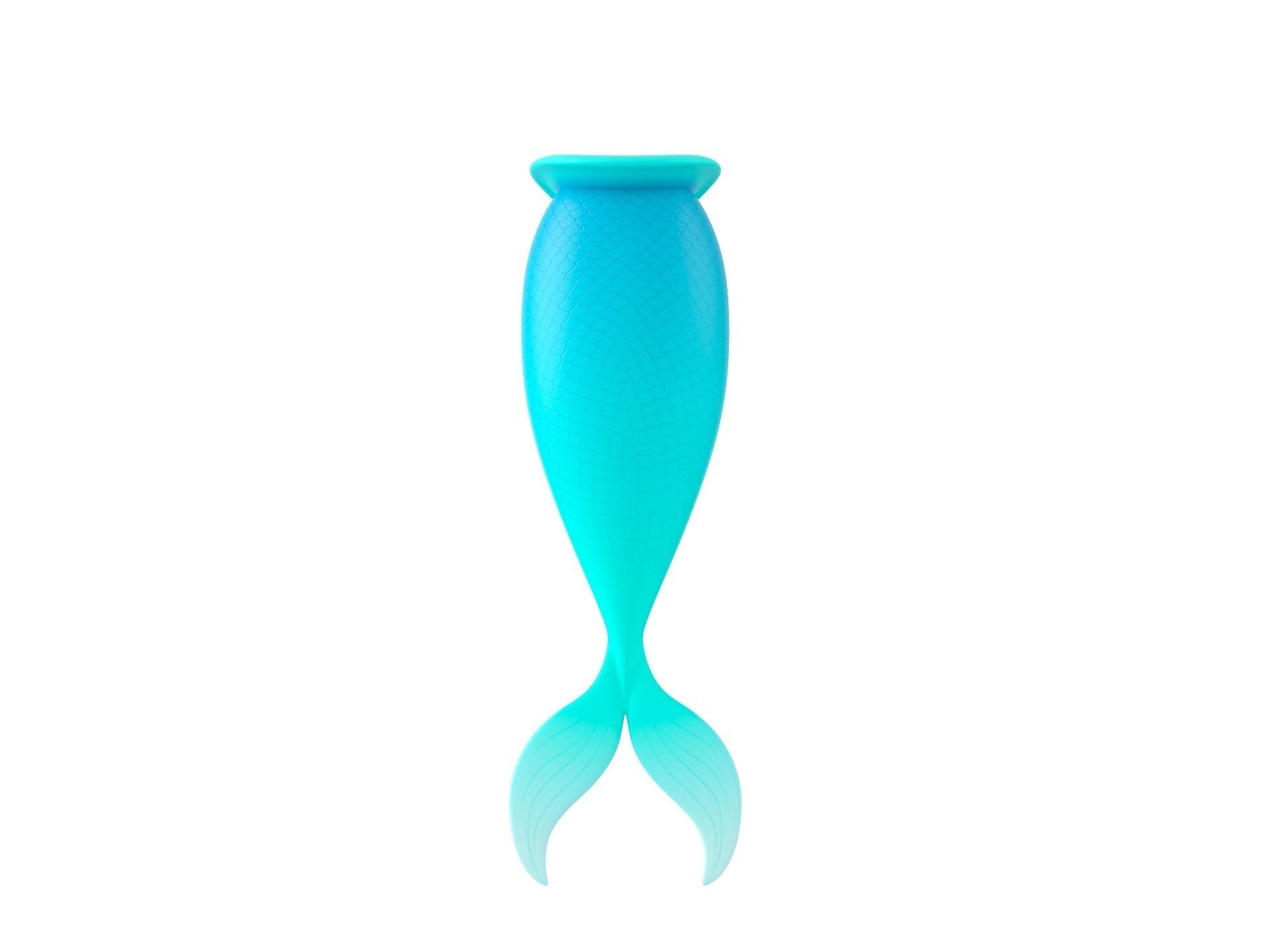 Mermaid Tail 3D model_4