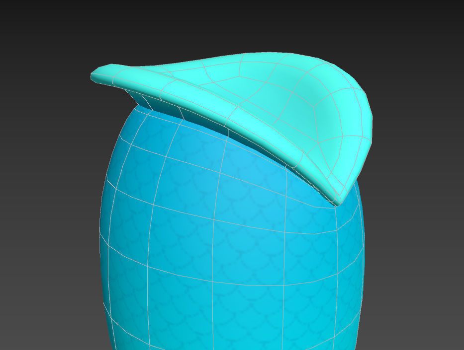 Mermaid Tail 3D model_22