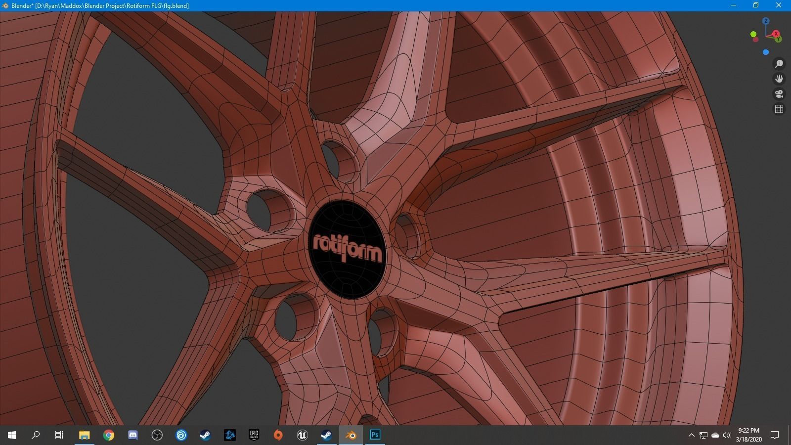 Rotiform FLG 3D model_8