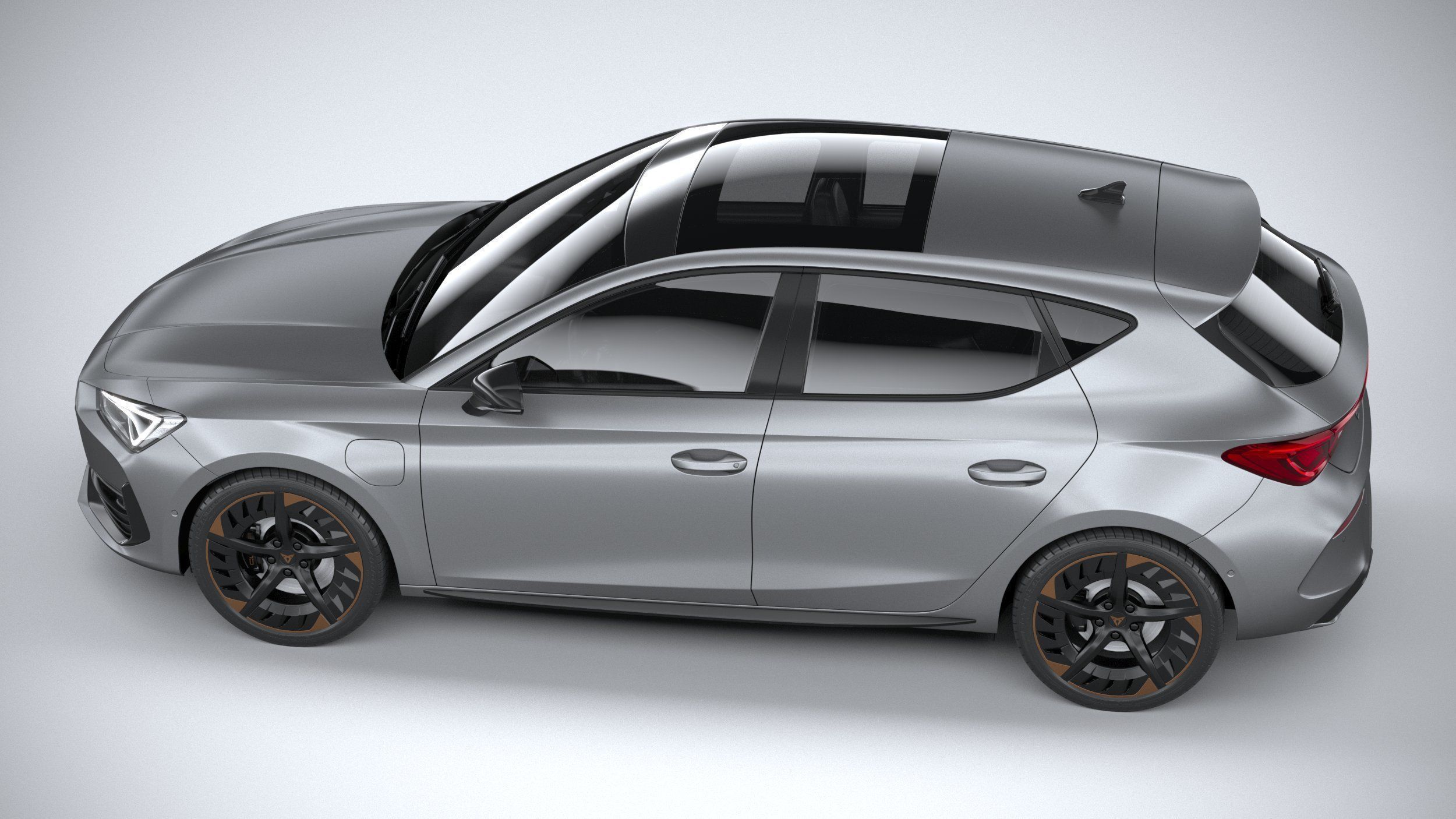 Seat Leon Cupra 5-door 2021 3D model_9