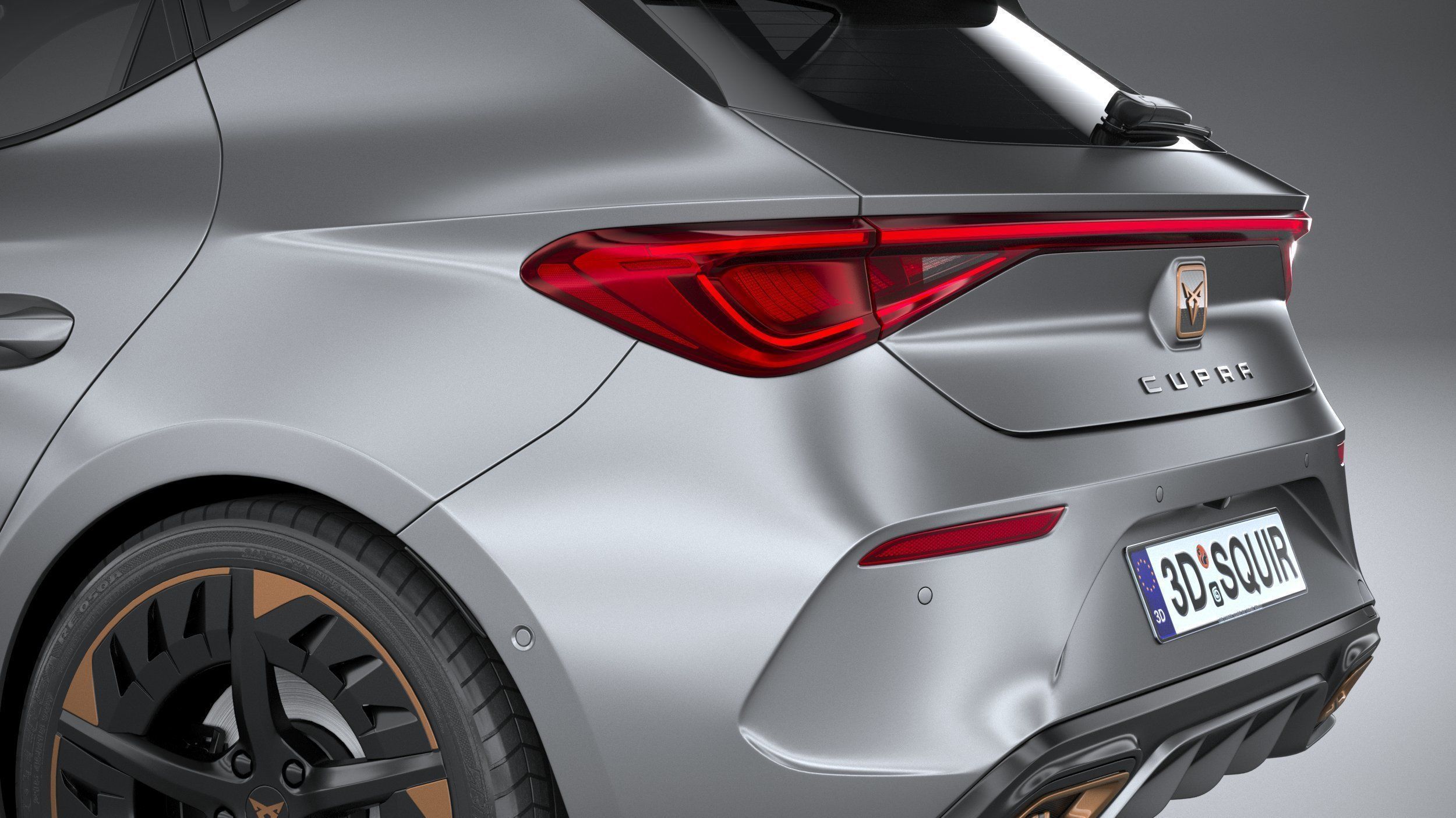 Seat Leon Cupra 5-door 2021 3D model_6