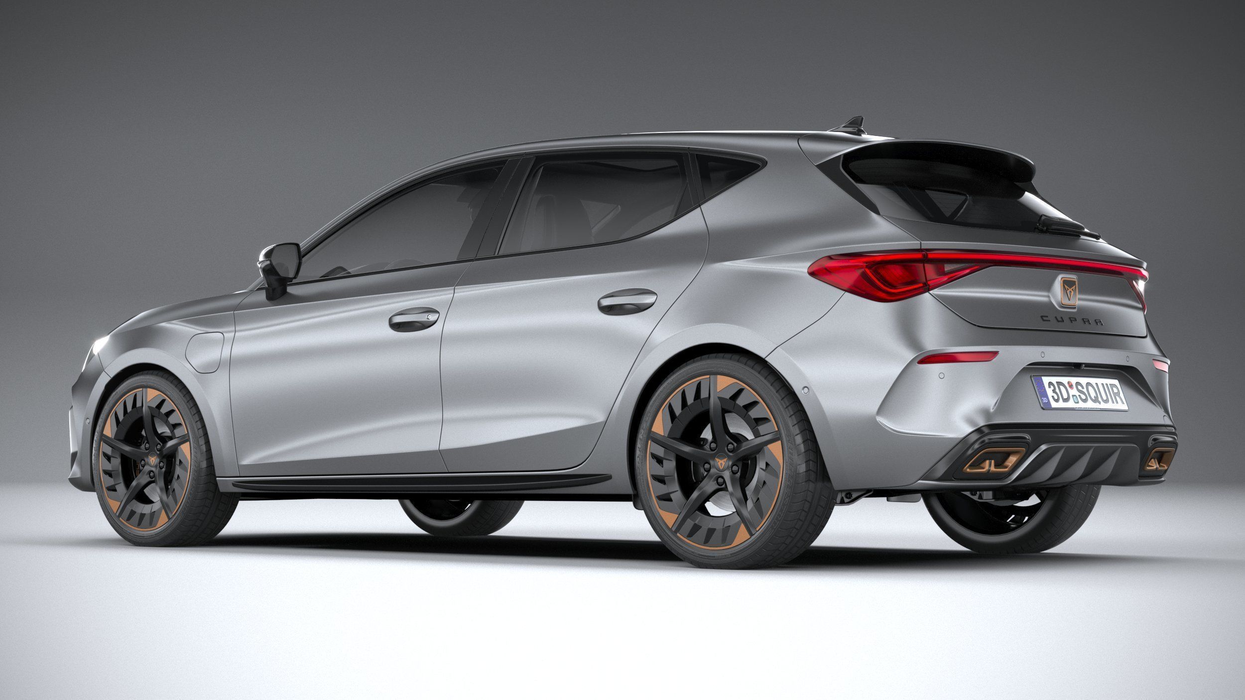 Seat Leon Cupra 5-door 2021 3D model_5
