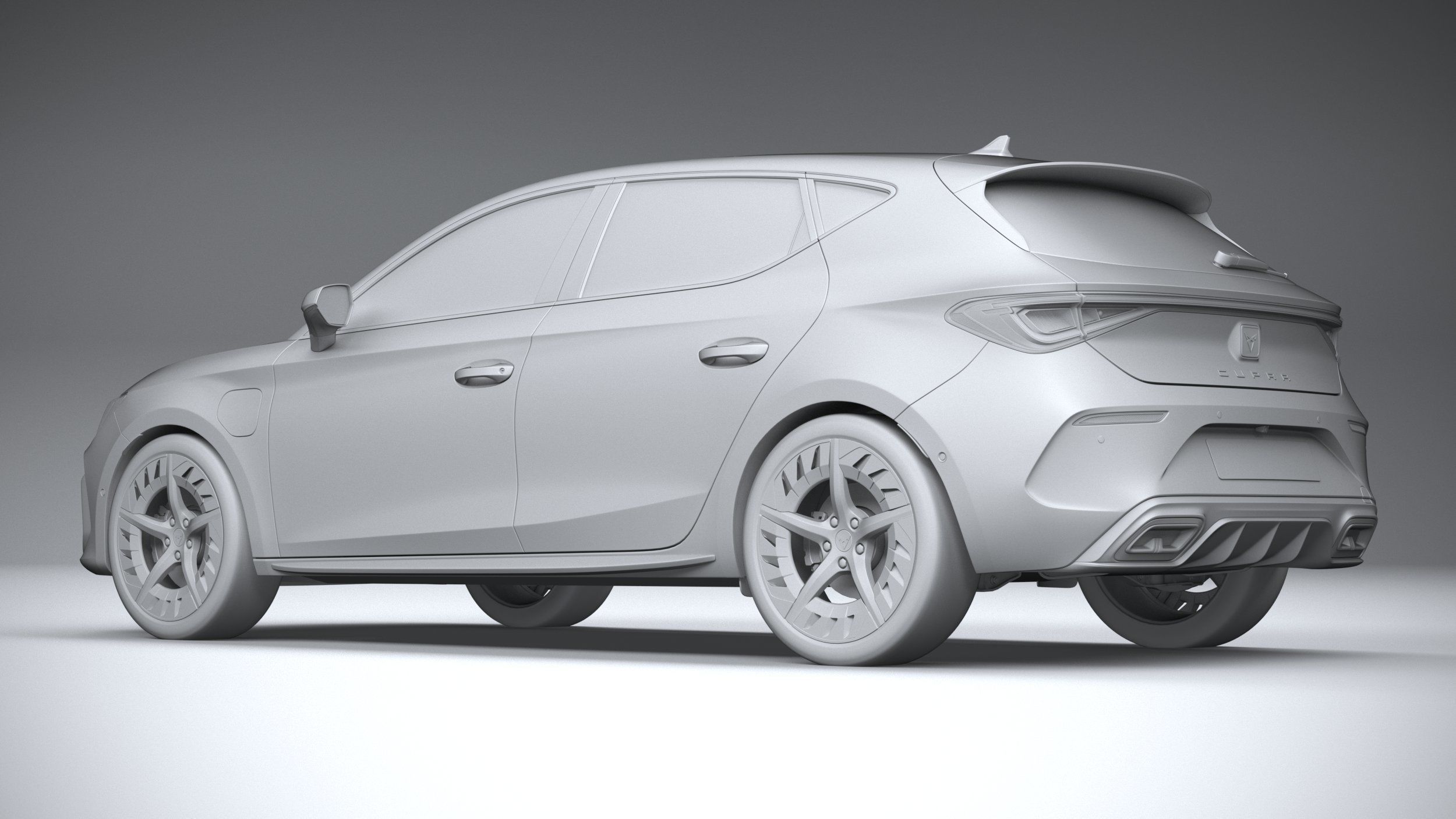 Seat Leon Cupra 5-door 2021 3D model_21
