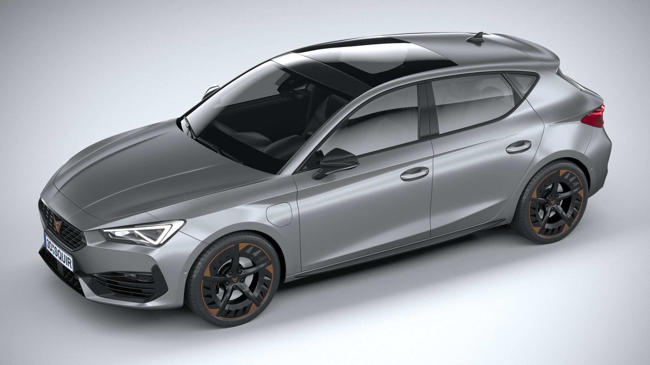 Seat Leon Cupra 5-door 2021 3D model_7