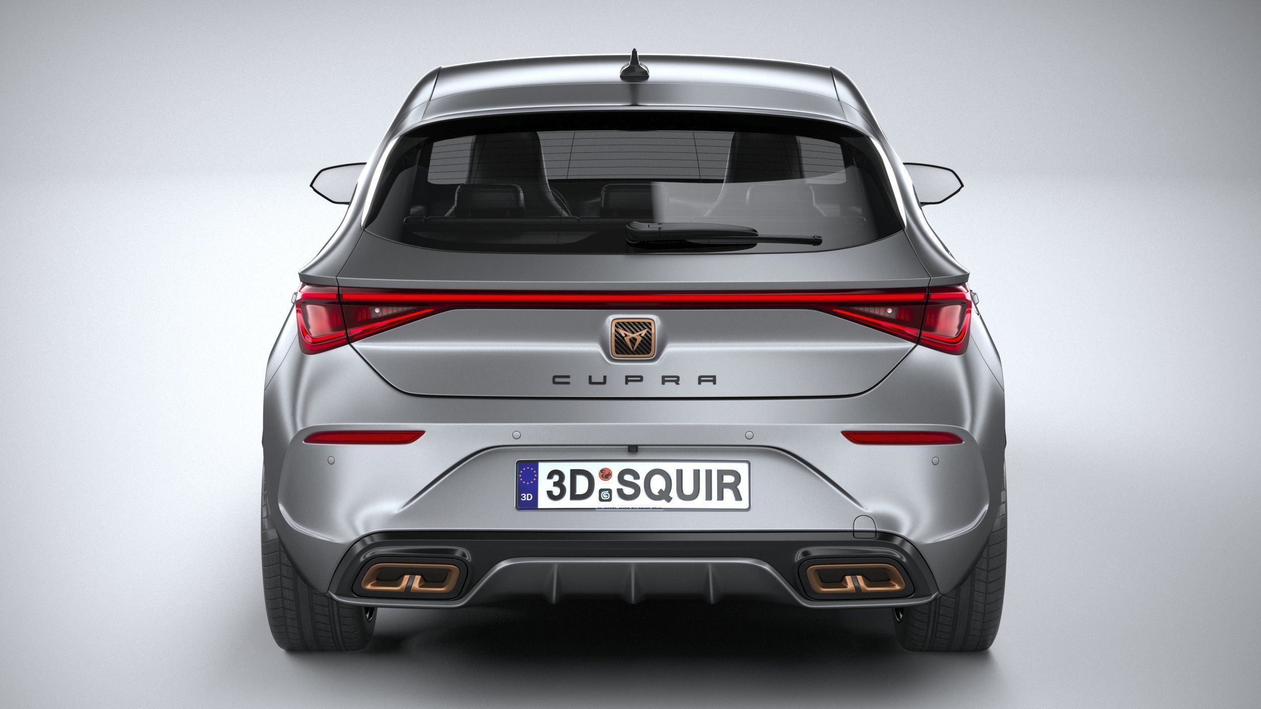 Seat Leon Cupra 5-door 2021 3D model_4