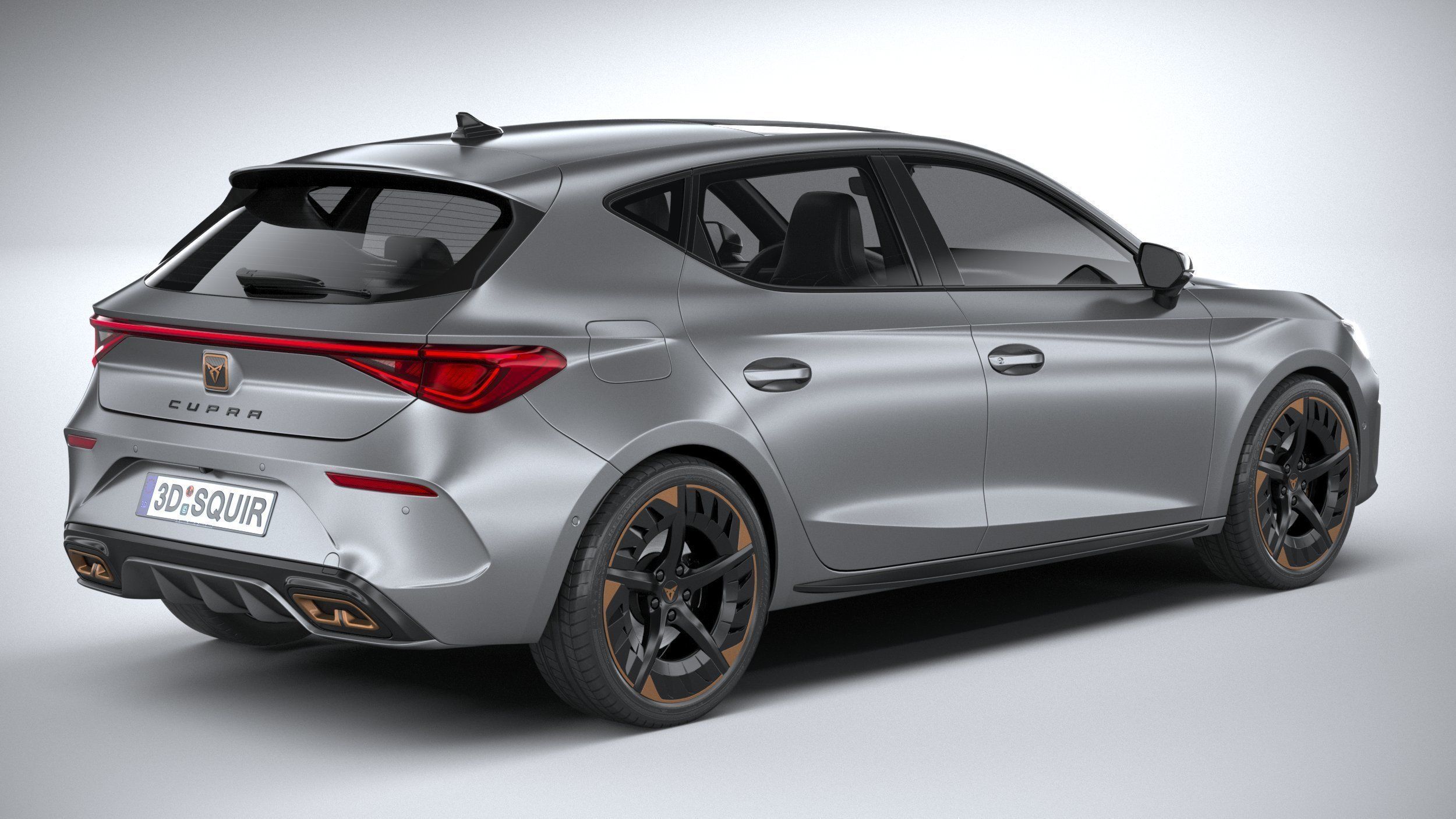 Seat Leon Cupra 5-door 2021 3D model_17
