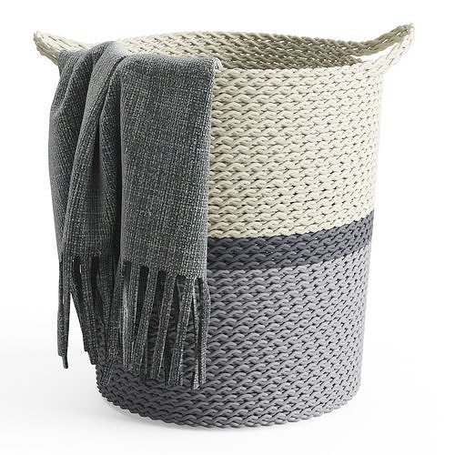 Laundry Basket 3D model