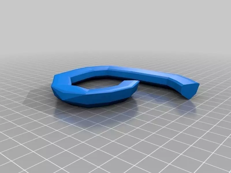 OpenScad follow path extrusion Free 3D print model_0