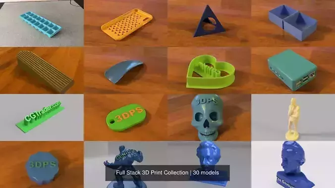 Full Stack 3D Print Collection 