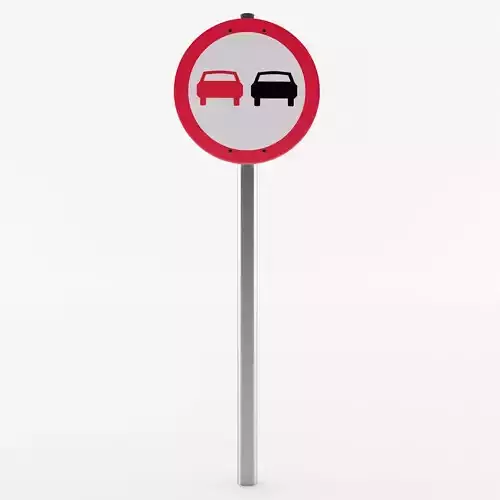 No Passing Sign