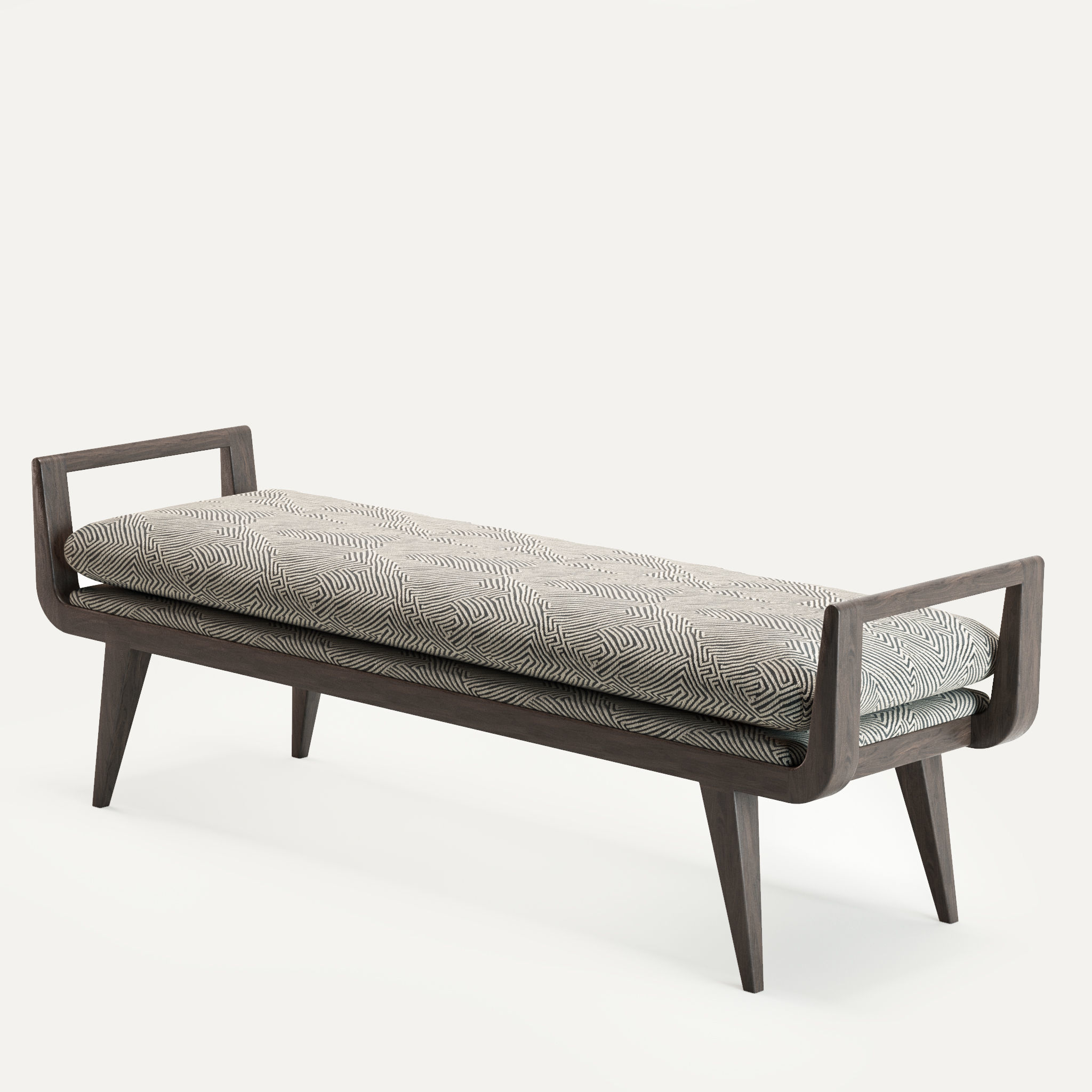 Arteriors Santana Bench 4541 3D model_2