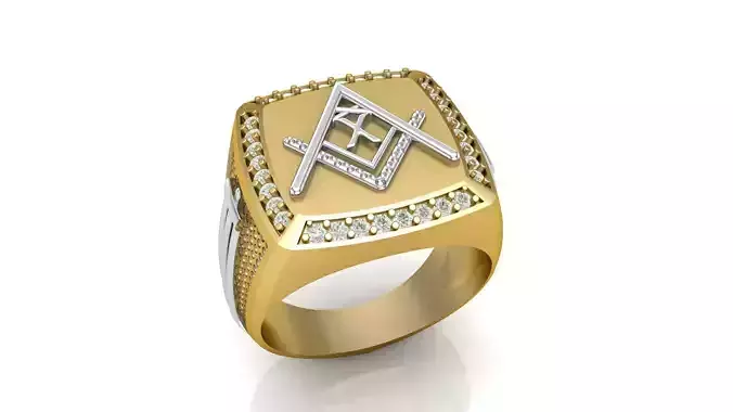 X - LETTER  SIGNET RING