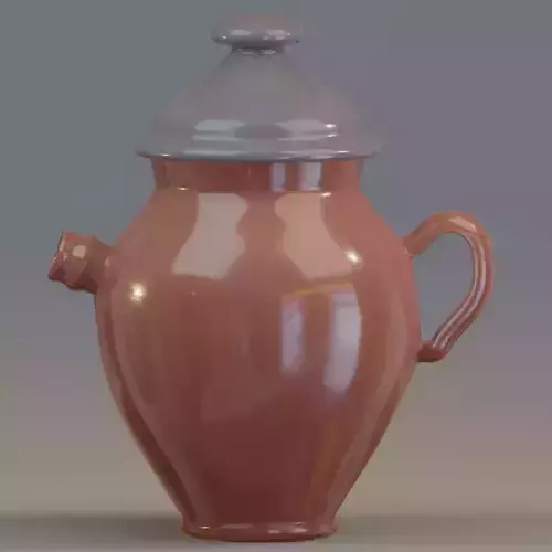 Arabic table oil jar