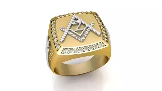 Z - LETTER  SIGNET RING