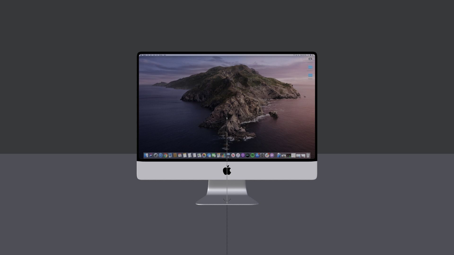 iMac 2020 concept 3D model_7