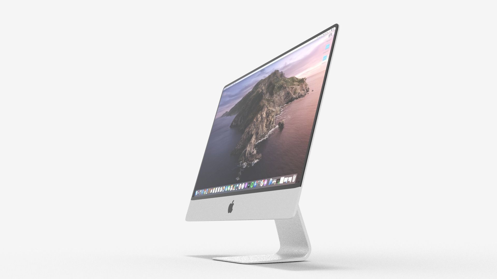 iMac 2020 concept 3D model_4