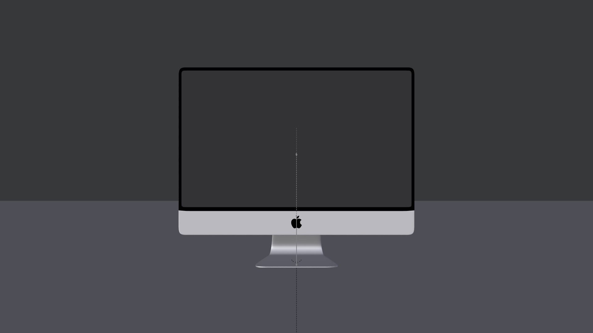 iMac 2020 concept 3D model_6