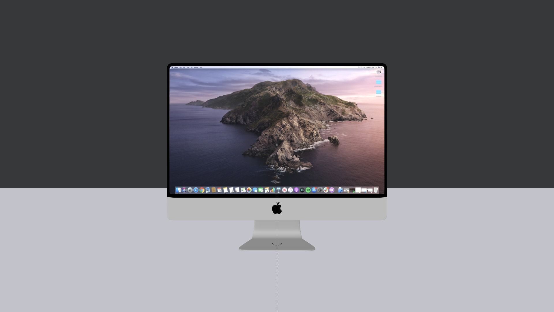 iMac 2020 concept 3D model_8