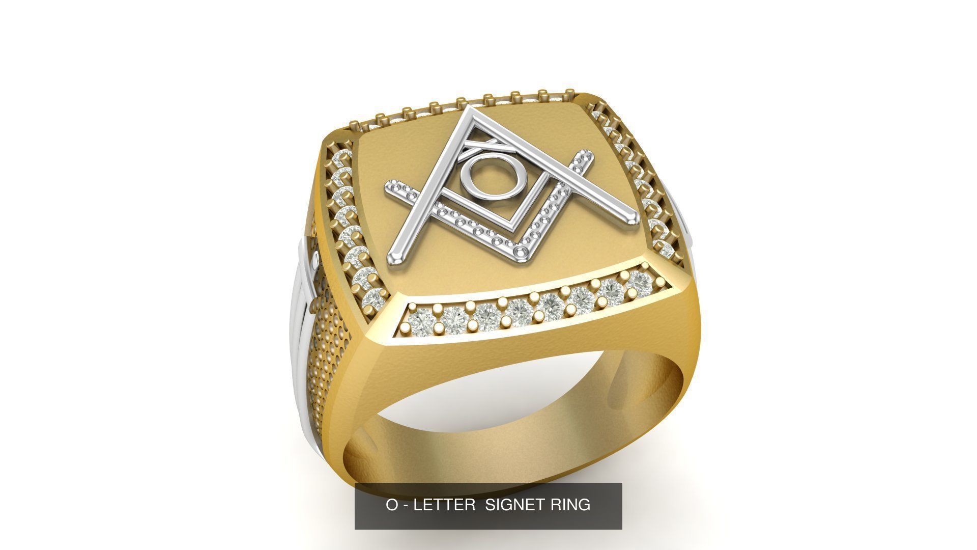 ALPHABETS  SIGNET RING COLLECTION _17