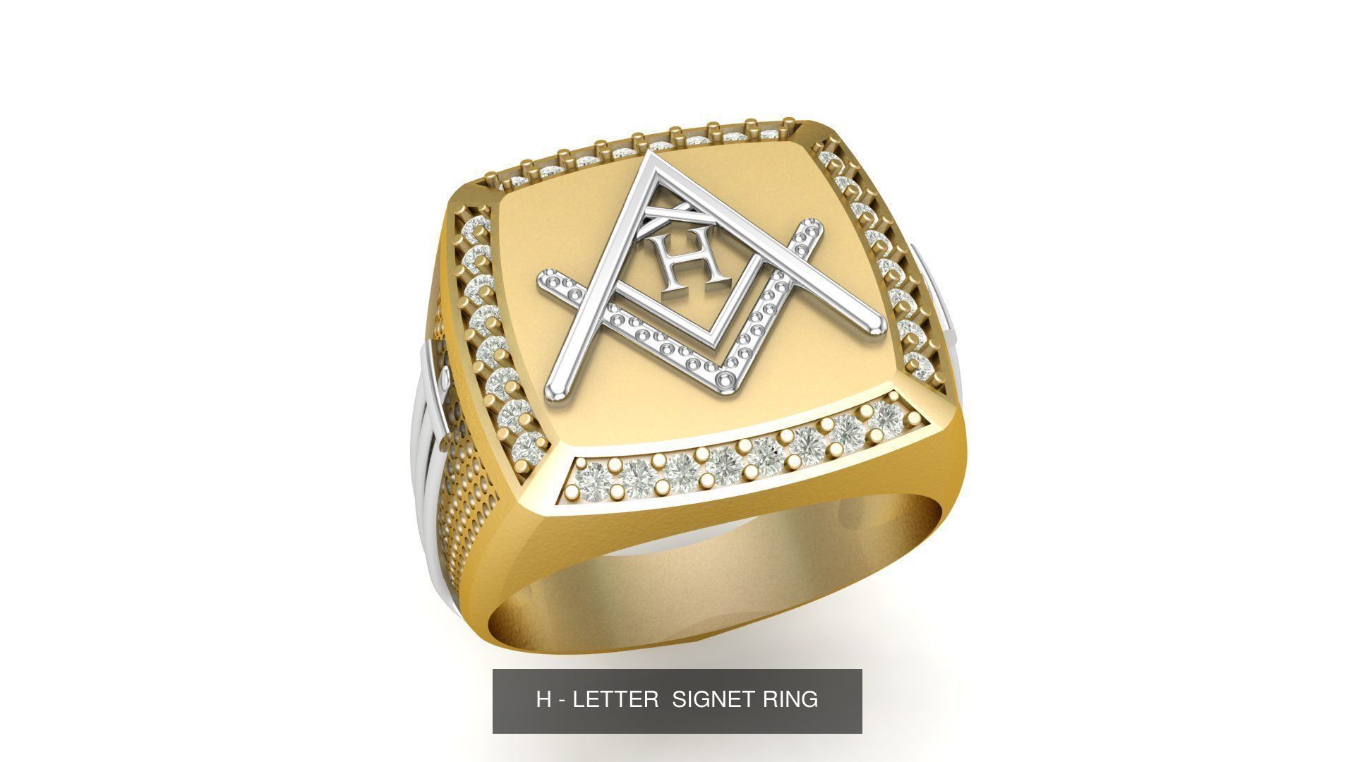 ALPHABETS  SIGNET RING COLLECTION _9