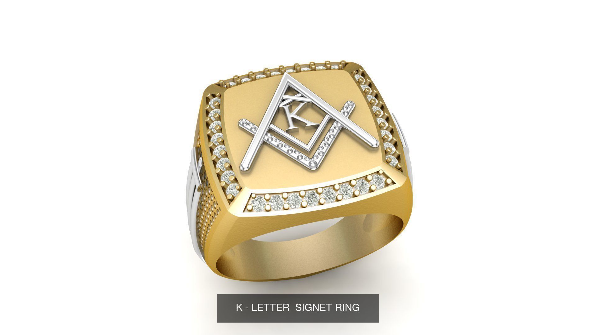 ALPHABETS  SIGNET RING COLLECTION _13