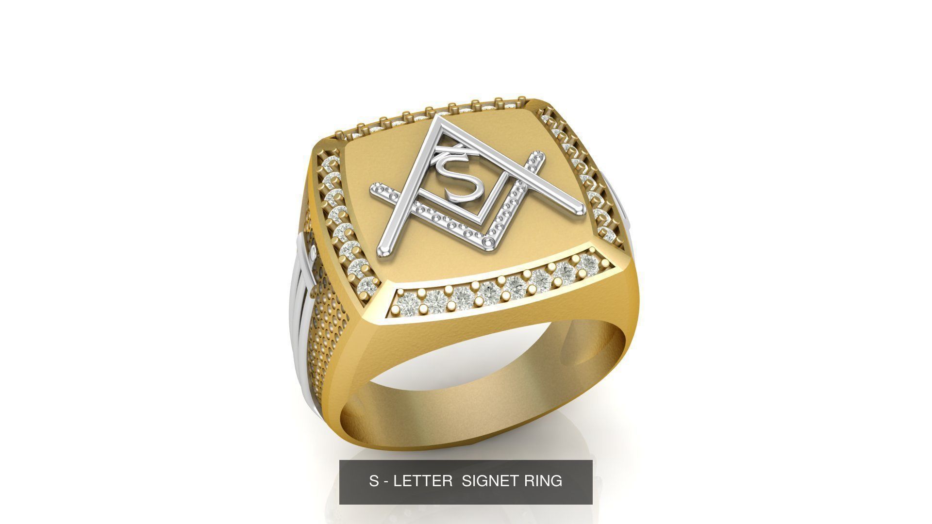 ALPHABETS  SIGNET RING COLLECTION _20