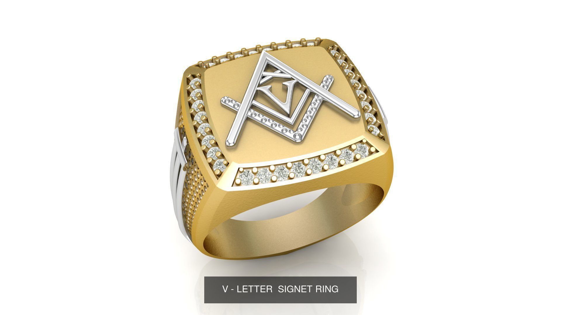 ALPHABETS  SIGNET RING COLLECTION _23