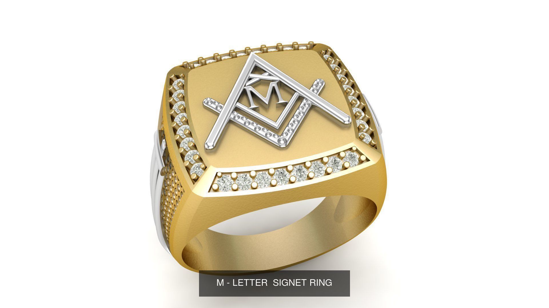 ALPHABETS  SIGNET RING COLLECTION _15