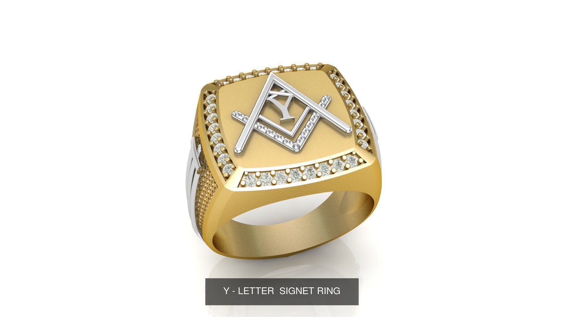 ALPHABETS  SIGNET RING COLLECTION _26