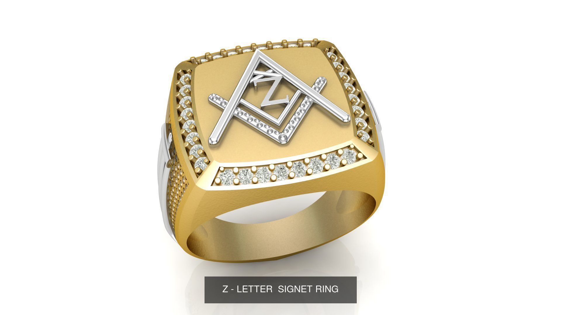 ALPHABETS  SIGNET RING COLLECTION _27