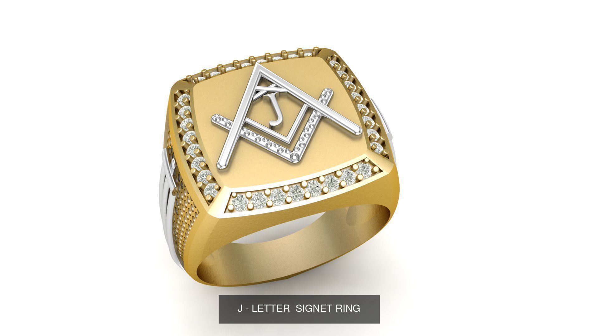 ALPHABETS  SIGNET RING COLLECTION _12