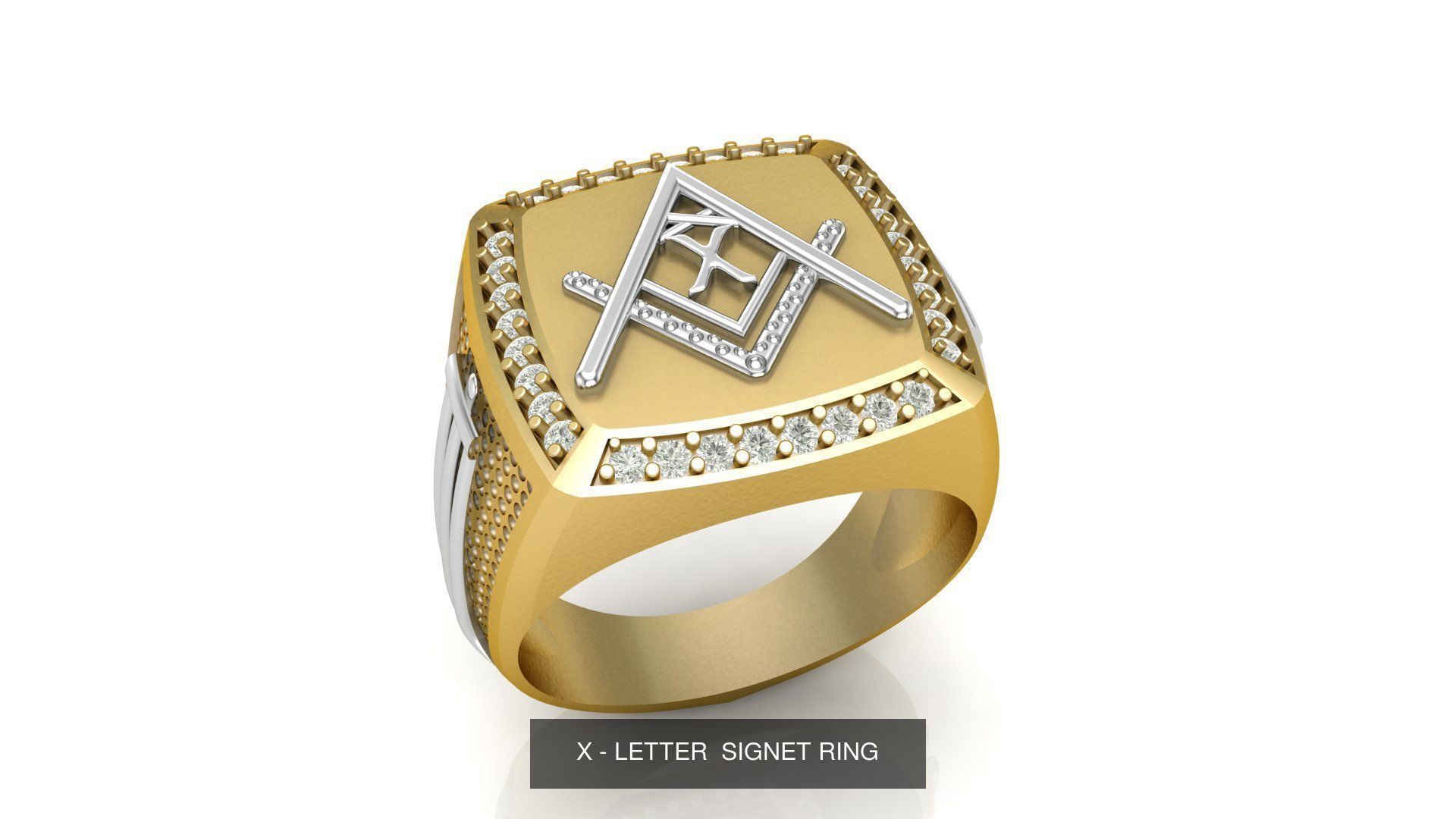 ALPHABETS  SIGNET RING COLLECTION _25