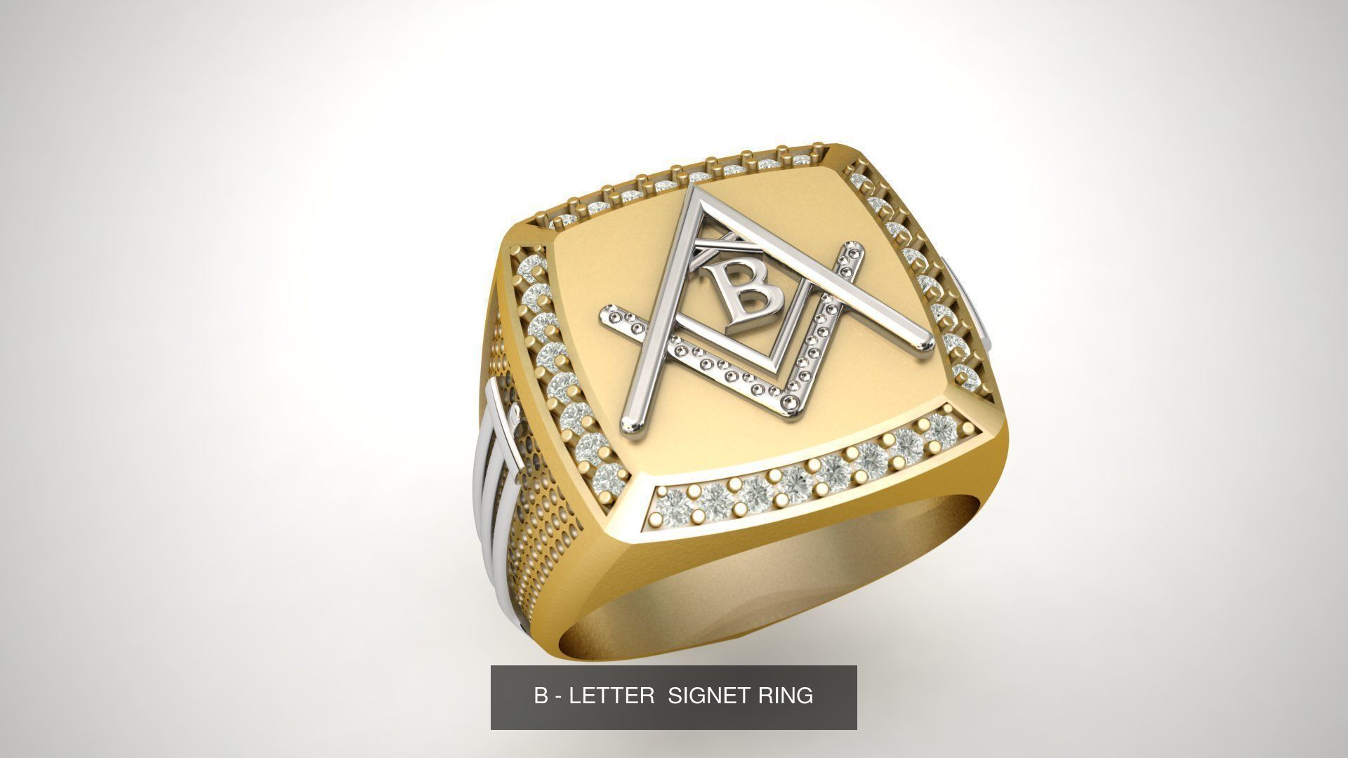 ALPHABETS  SIGNET RING COLLECTION _5