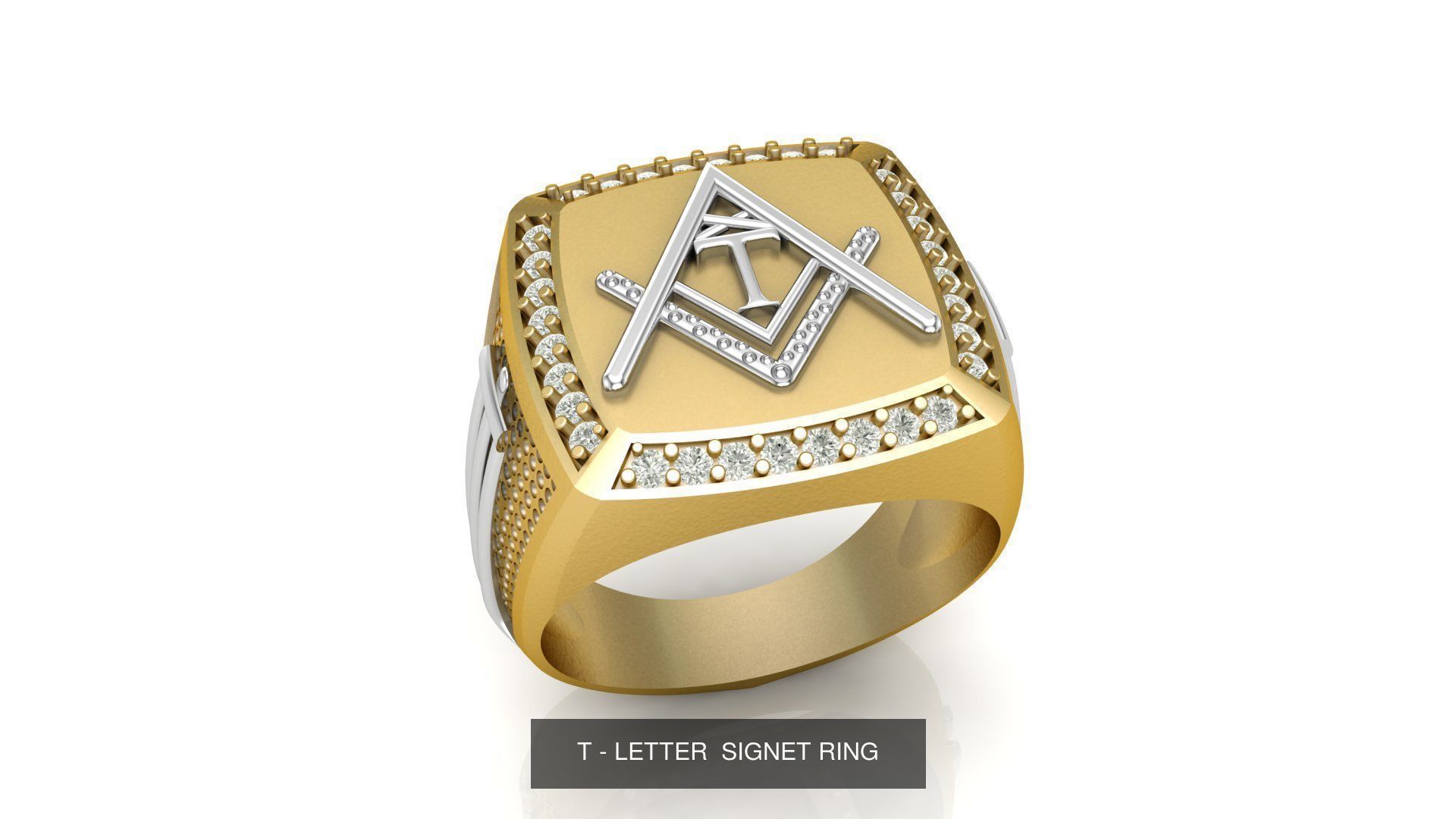 ALPHABETS  SIGNET RING COLLECTION _21