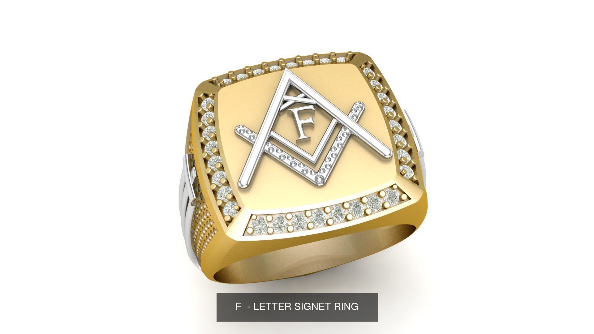 ALPHABETS  SIGNET RING COLLECTION _8