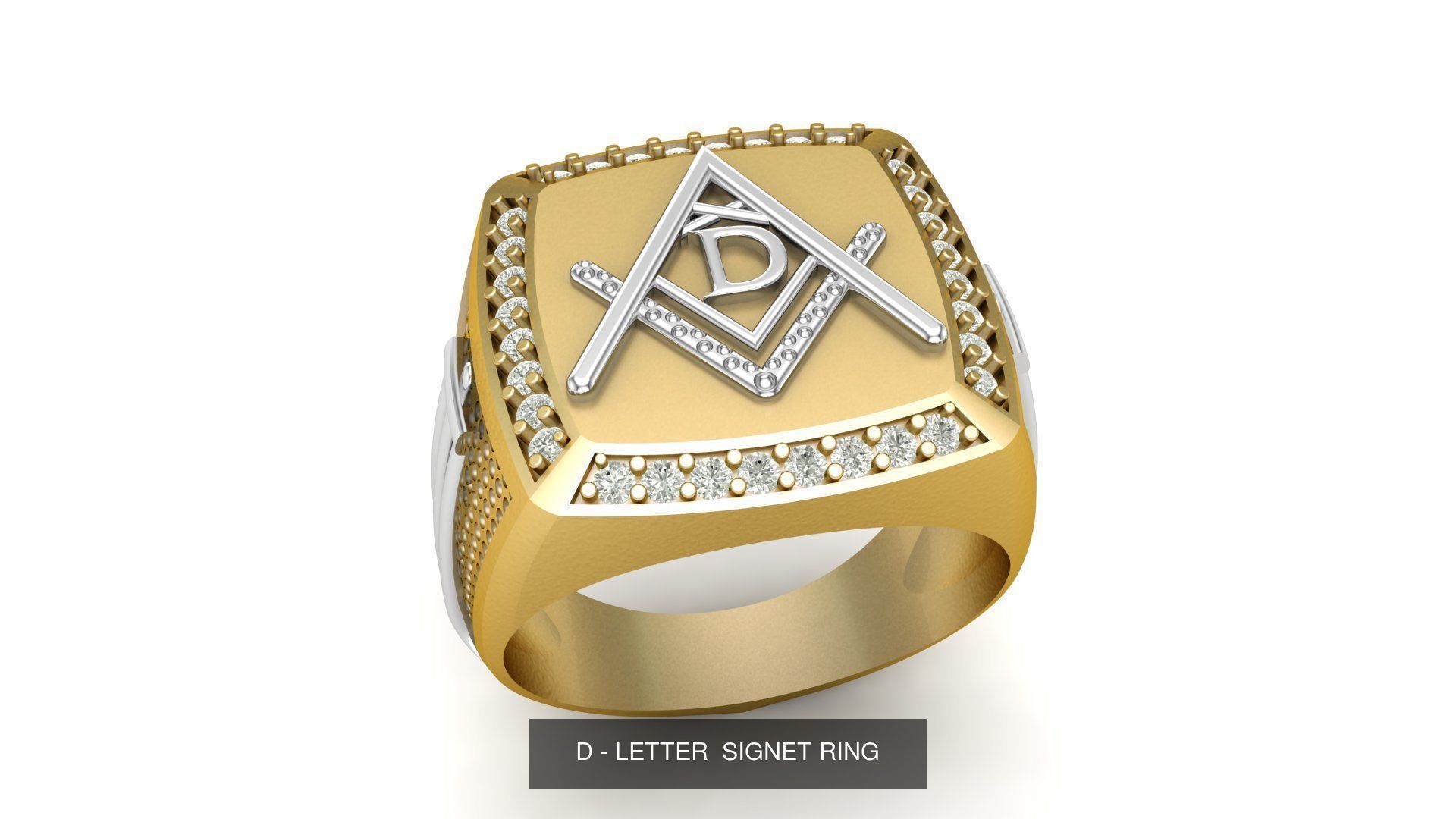 ALPHABETS  SIGNET RING COLLECTION _7