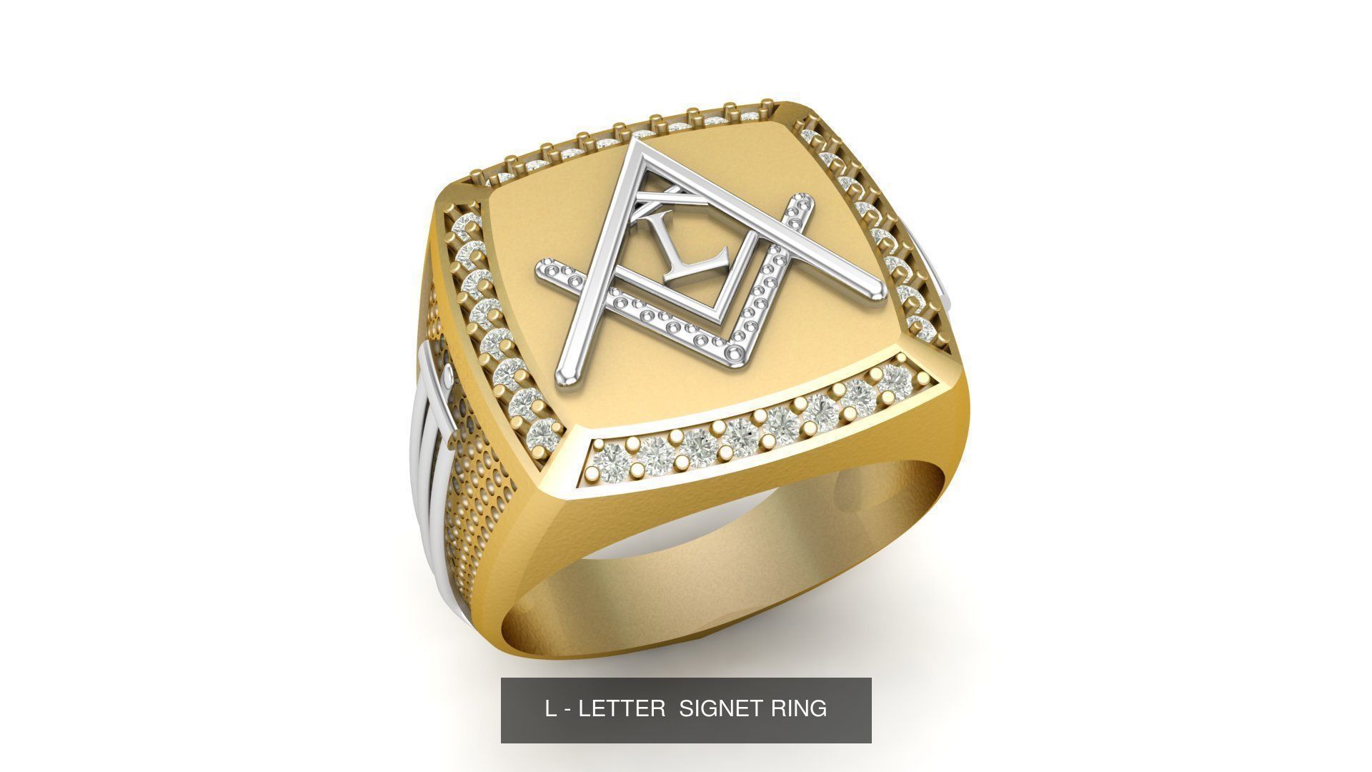 ALPHABETS  SIGNET RING COLLECTION _14