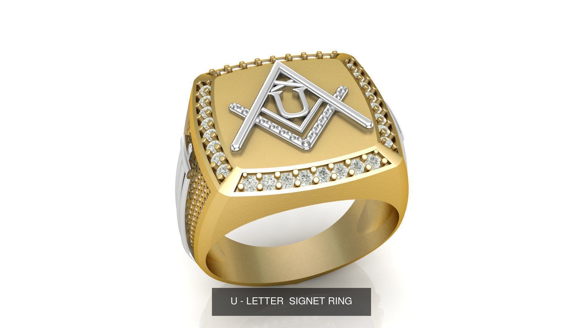 ALPHABETS  SIGNET RING COLLECTION _22