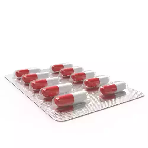 Pills Blister 3D model