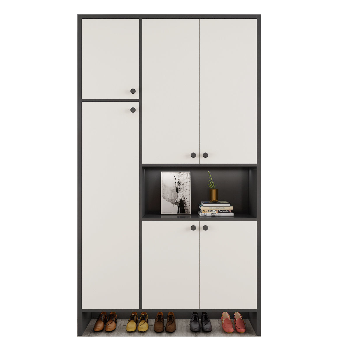 Shoe cabinet 3D model_1