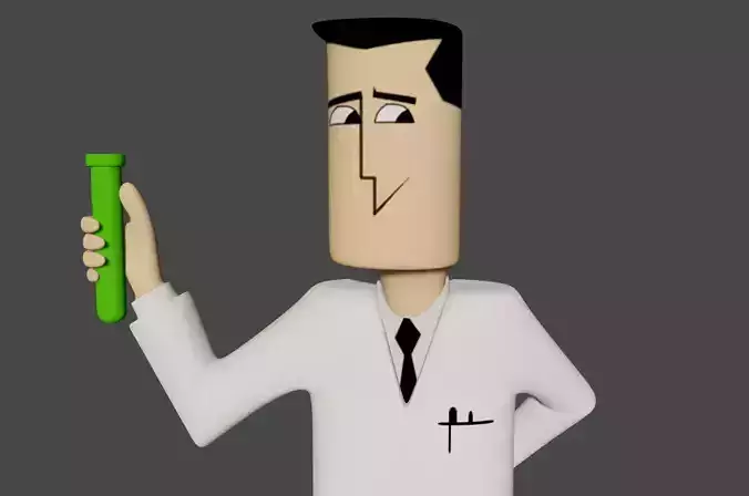 Professor Utonium from Powerpuff Girls