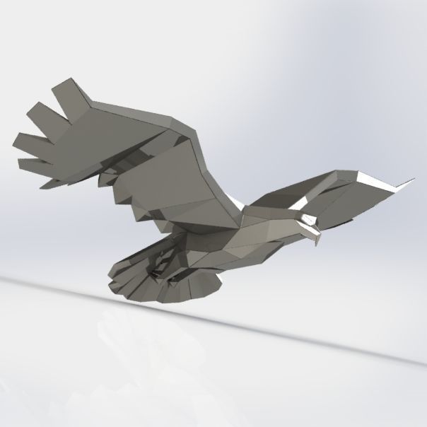 Eagle model sheet metal 3D model | CGTrader