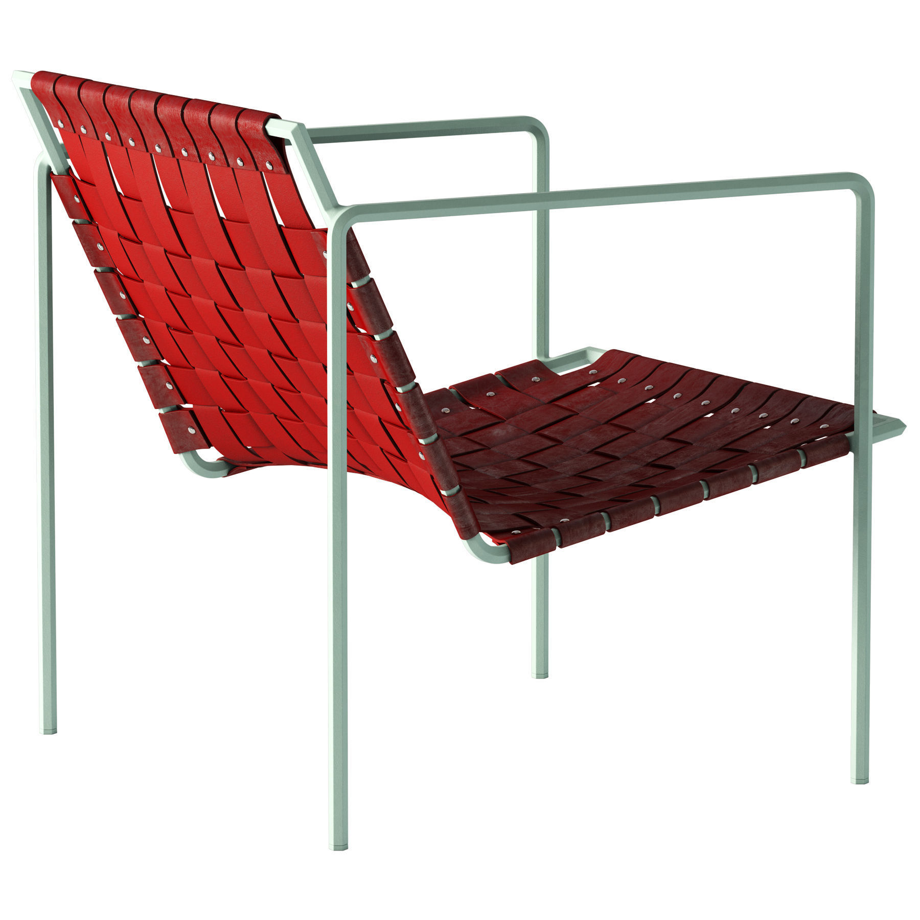 Eric Trine Rod Weave Chair 3D model_6