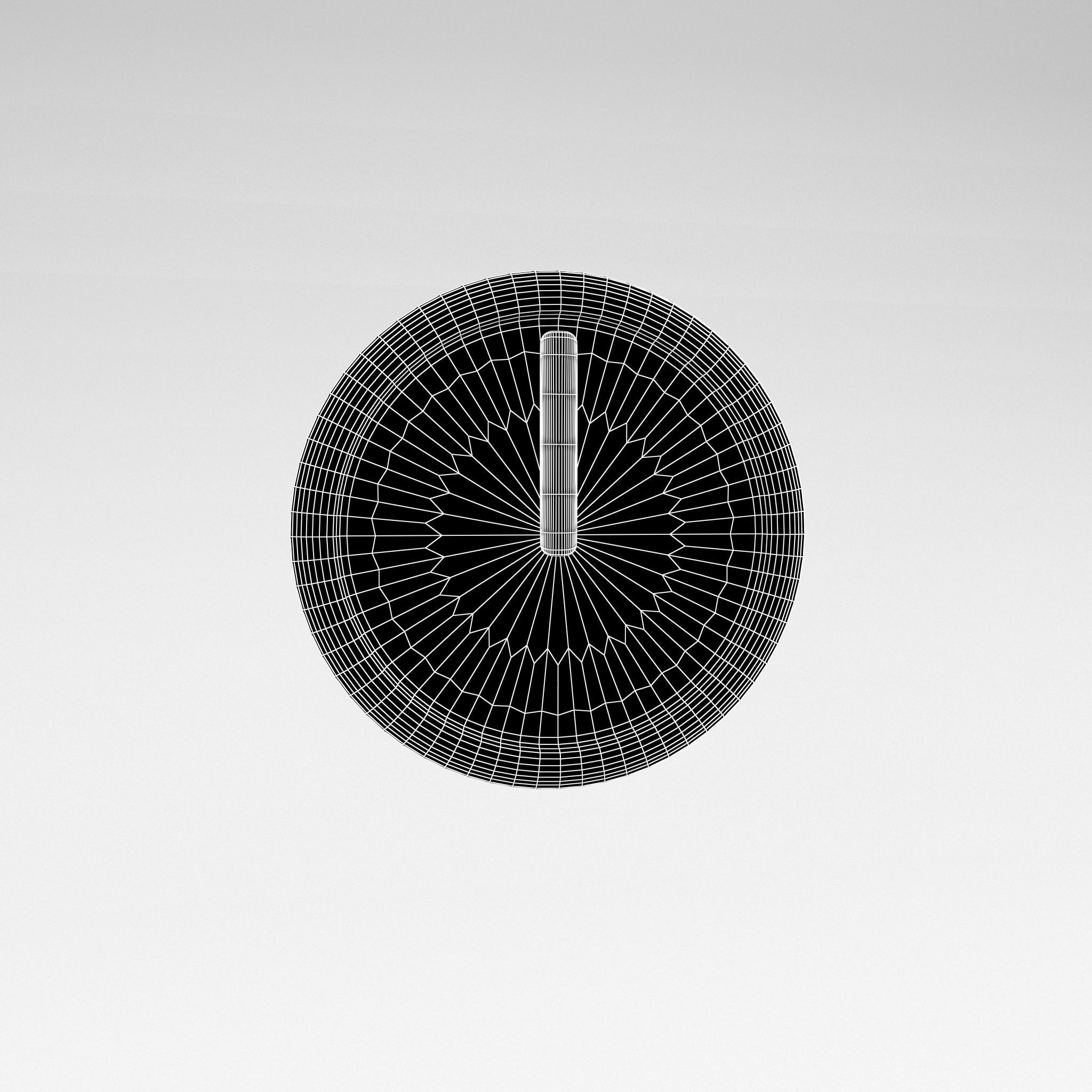 Twelve O Clock Low-poly 3D model_4