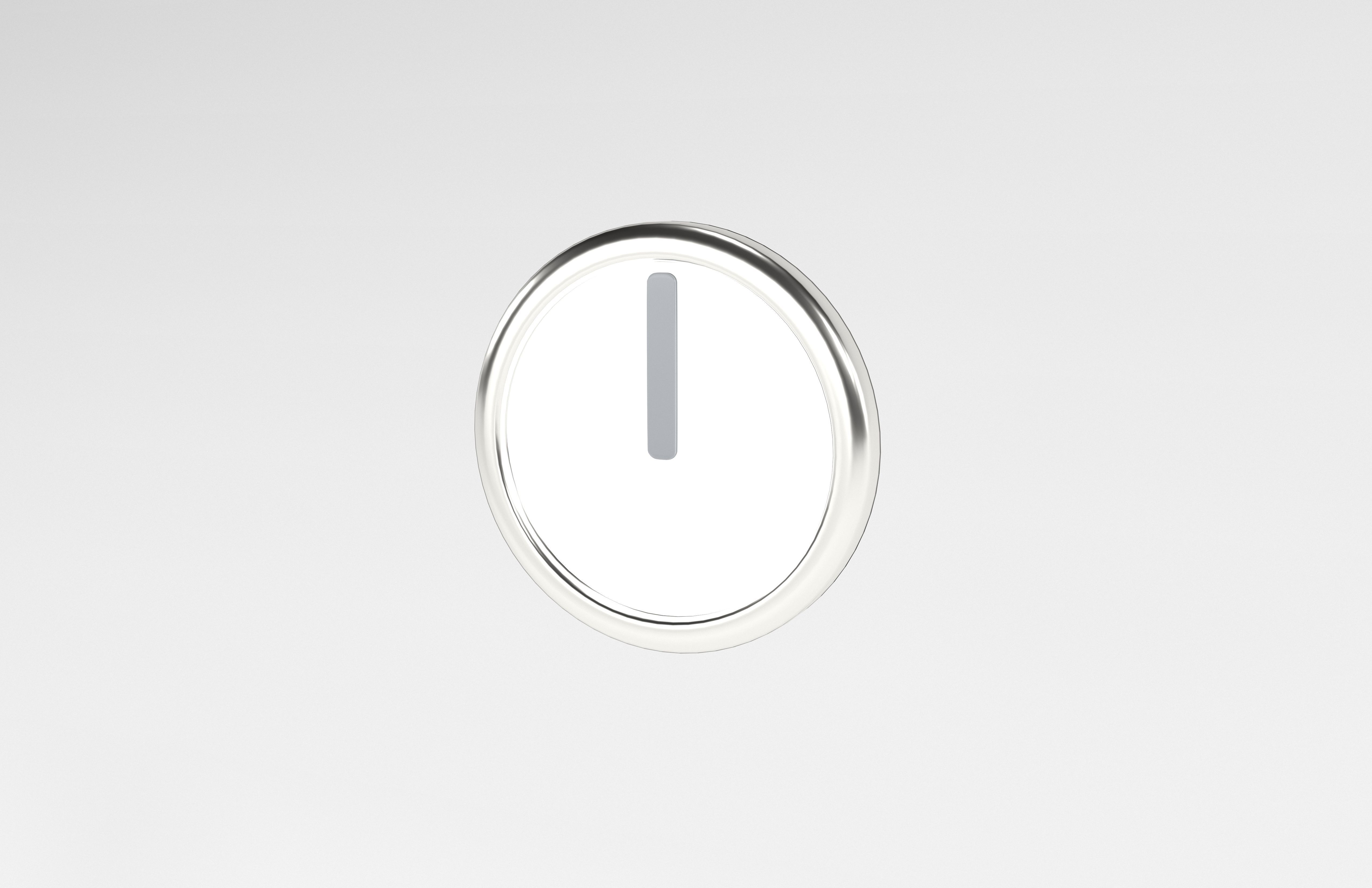 Twelve O Clock Low-poly 3D model_2